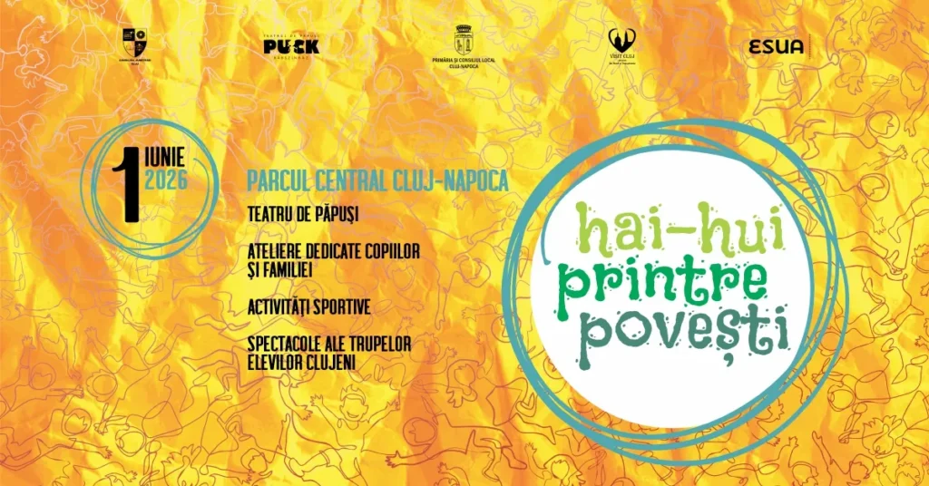 Activități și evenimente pentru copii pe 1 iunie 2026 în Cluj de Ziua Copilului