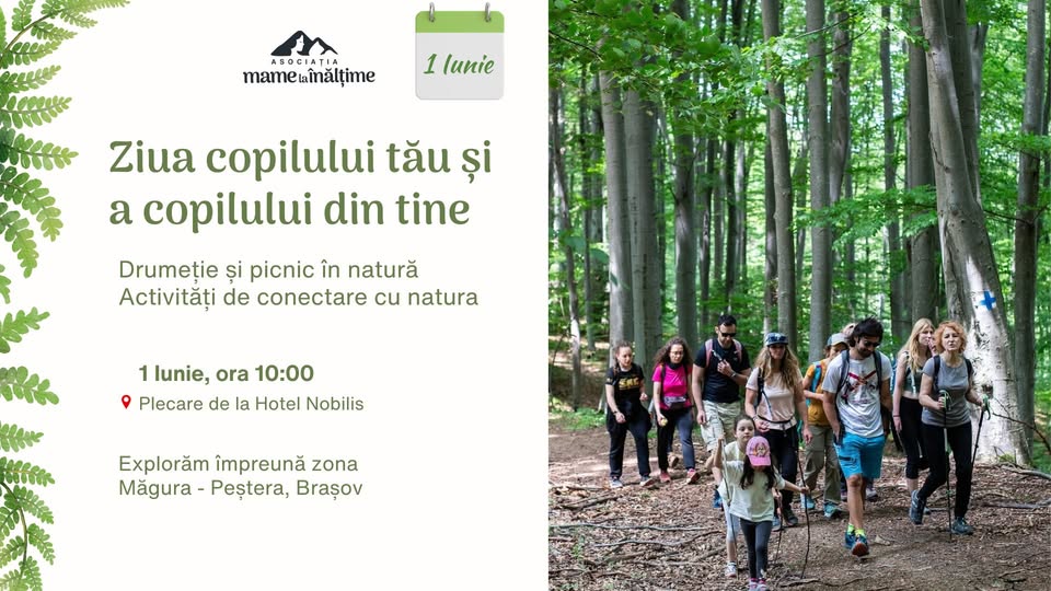 Activități și evenimente pentru copii pe 1 iunie 2026 în Brașov de Ziua Copilului