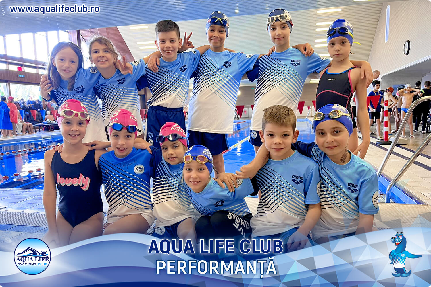 Cursuri de înot pentru copii la Clubul de Înot Aqua Life