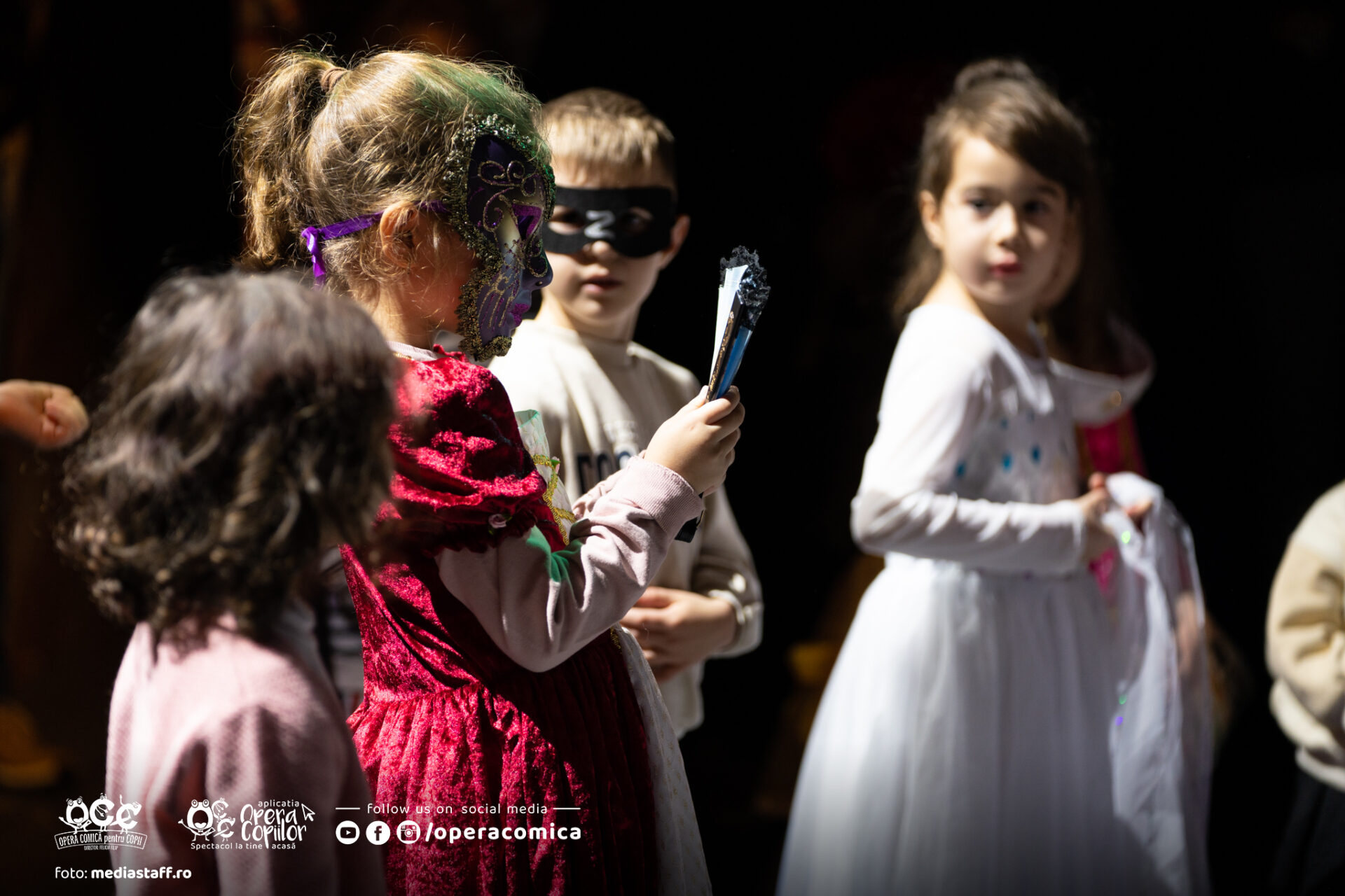 Cursuri de teatru pentru copii la Opera Comică pentru Copii
