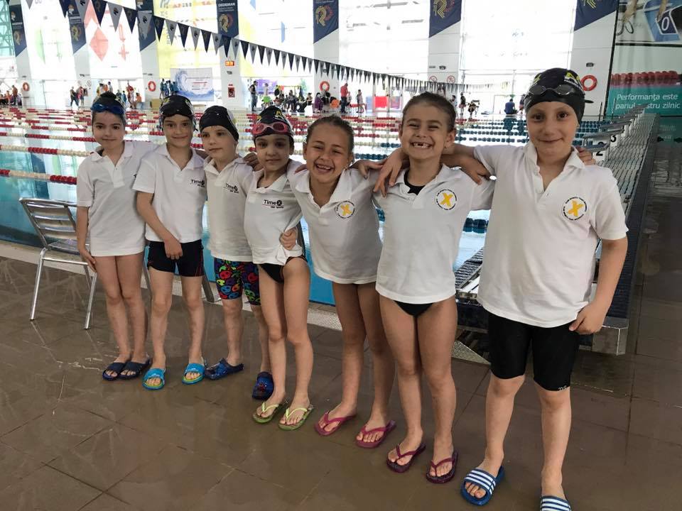 Cursuri de înot pentru copii la Club Sportiv TimeX