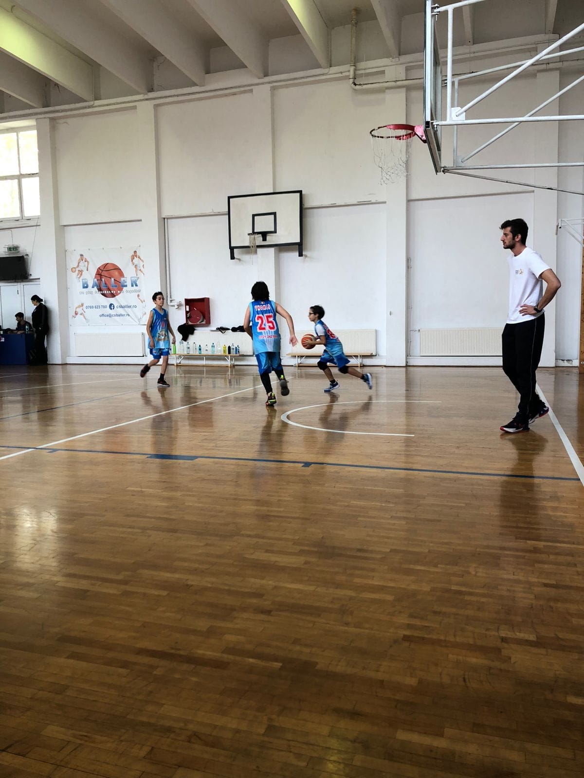 Cursuri de baschet pentru copii la Tactic Baschet Club