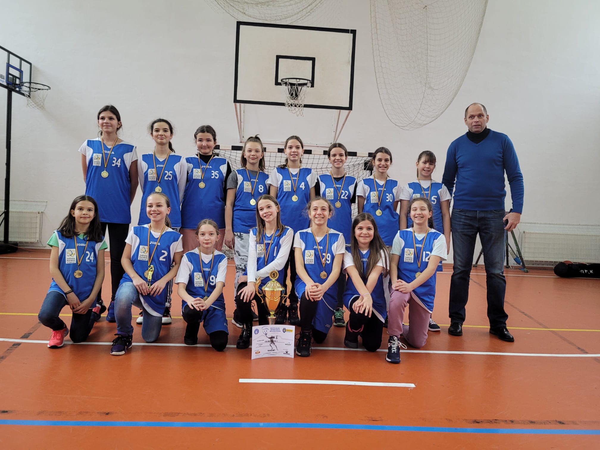 Cursuri de baschet pentru copii la CSS Braşovia