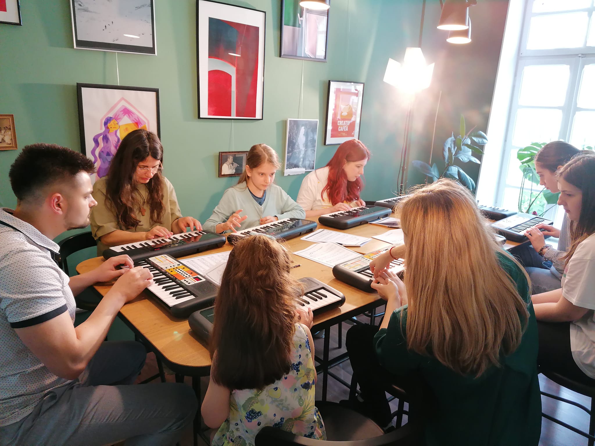 Cursuri de muzică pentru copii la Dream Art Center