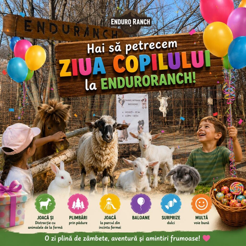 Activități și evenimente pentru copii 1 iunie 2026 în Iași